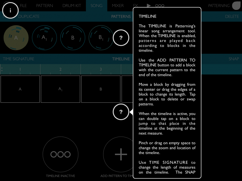 Patterning Drum Machine
